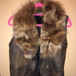 Real Fur Reversible Vest